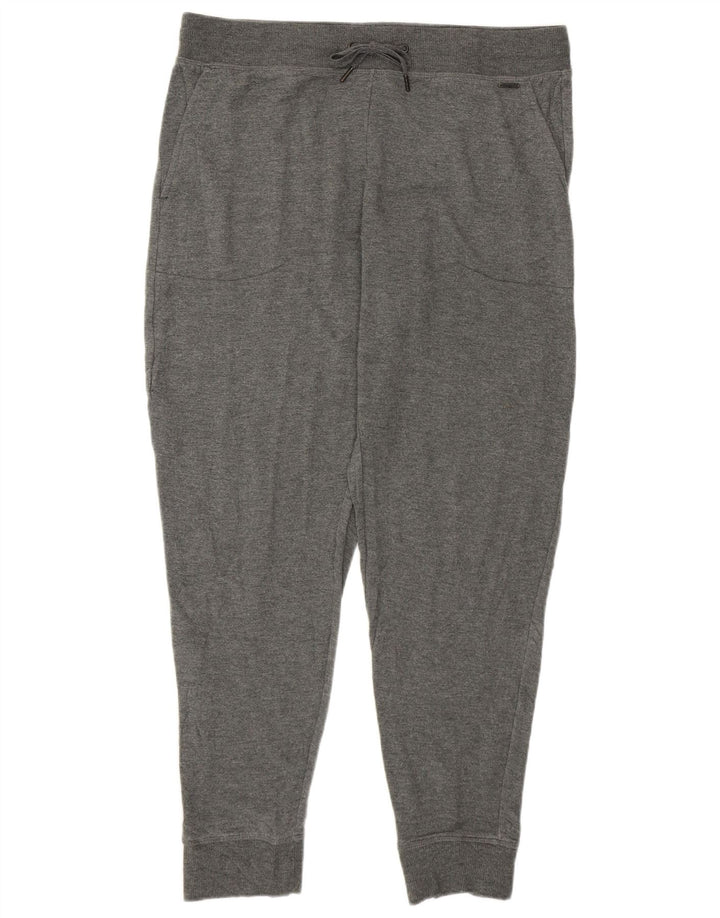 EDDIE BAUER Pantalones de chándal para mujer Joggers UK 16 Large Grey Modal