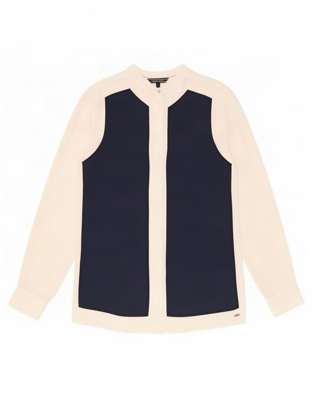 Tommy Hilfiger Blusa tipo camisa para mujer US 6 Mediana Color blanco