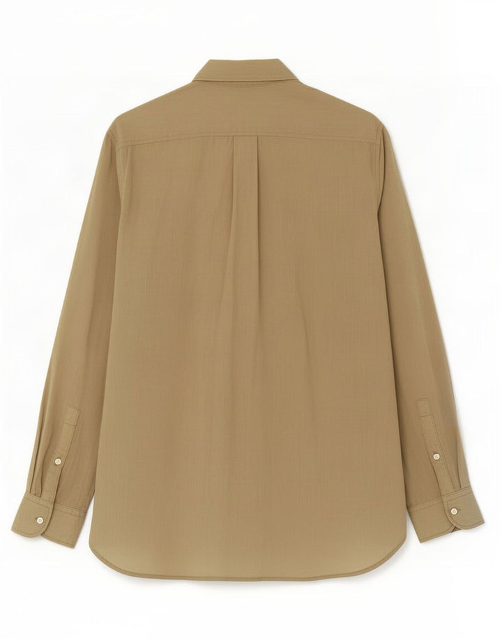 Camisa larga Gap para mujer UK 44 Medium Khaki Ramie