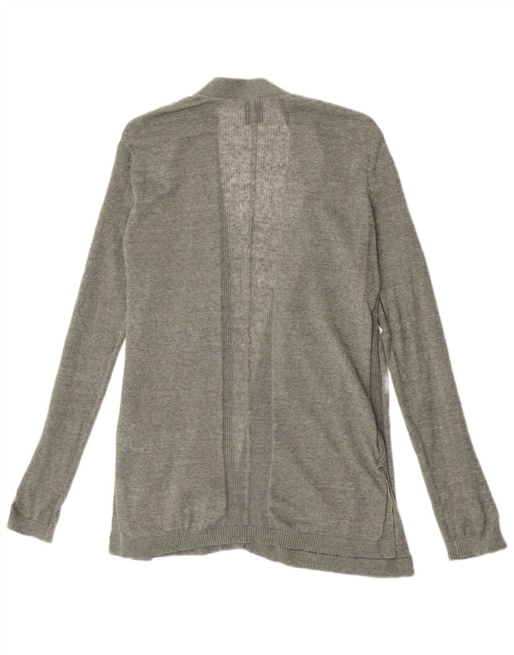 Gap Suéter Cárdigan Abierto para Mujer UK 14 Medium Khaki Linen