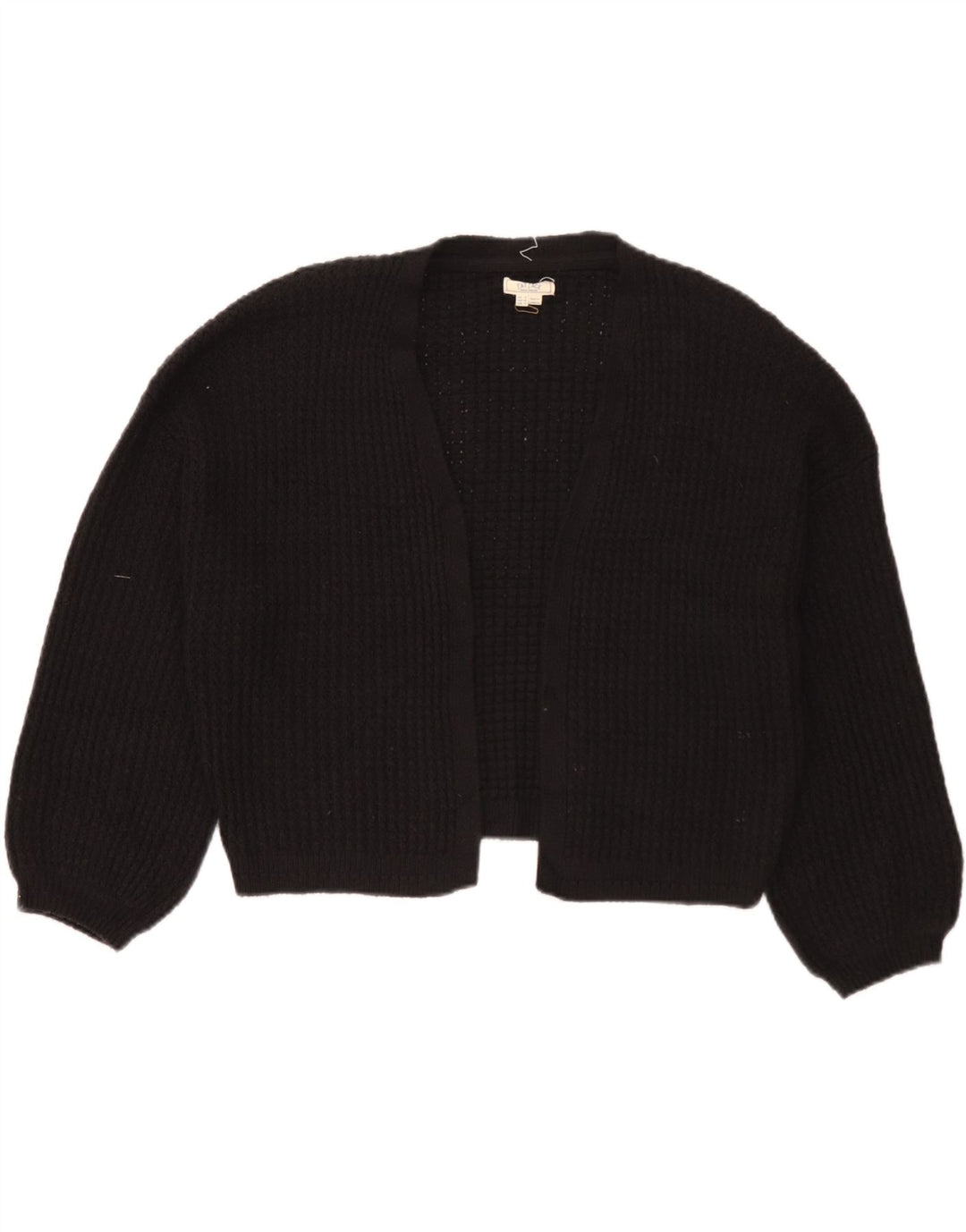 Fat Face - Cárdigan abierto de gran tamaño para mujer, talla 40, color negro