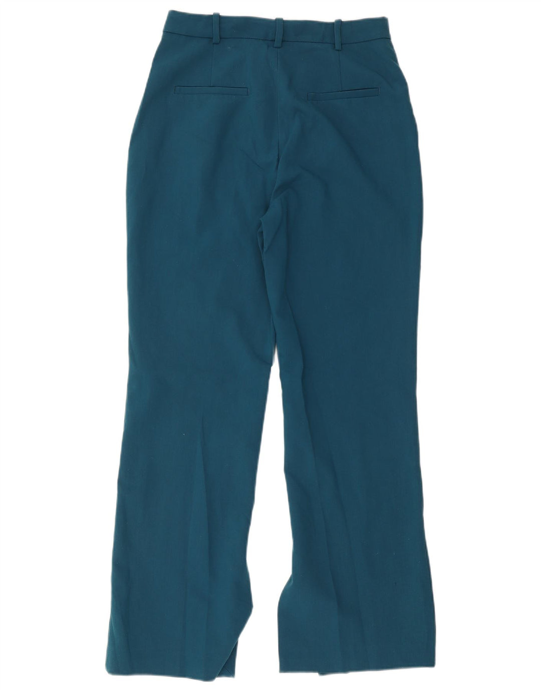 Zara Mujer Pantalón Chino Bootcut Mediano W28 L30 Azul