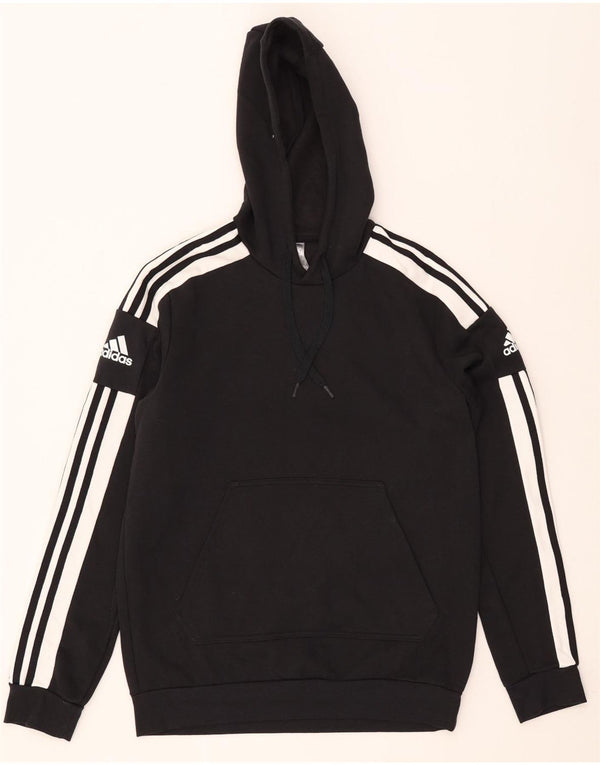 Adidas Hombre Sudadera Con Capucha Jumper Medium Negro Algodón