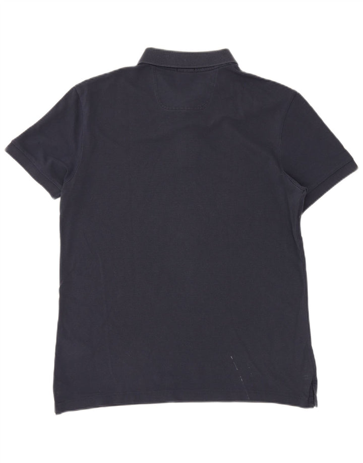 Polo HUGO BOSS para hombre de algodón azul marino grande