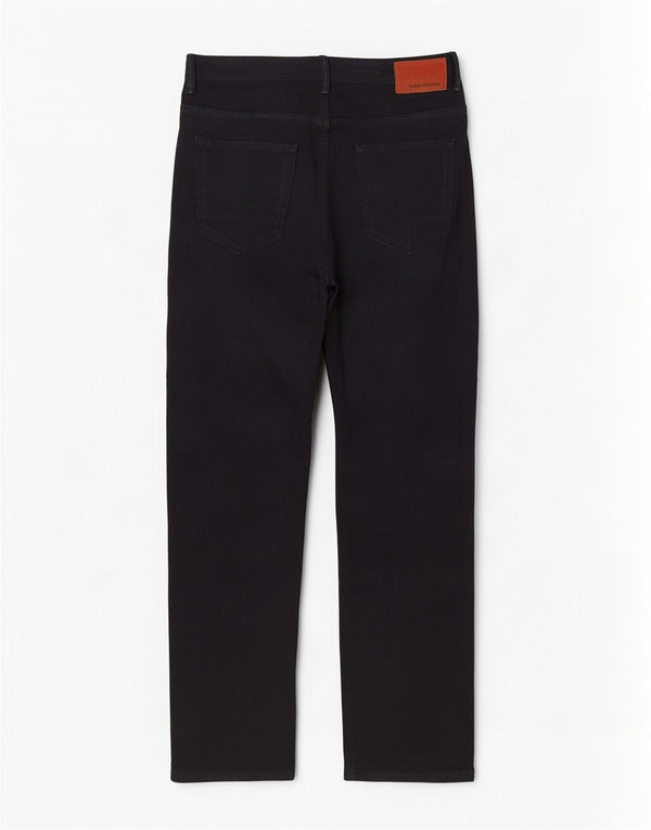 Vaqueros Hugo Boss Hombre Rectos W32 L30 Algodón Azul Marino