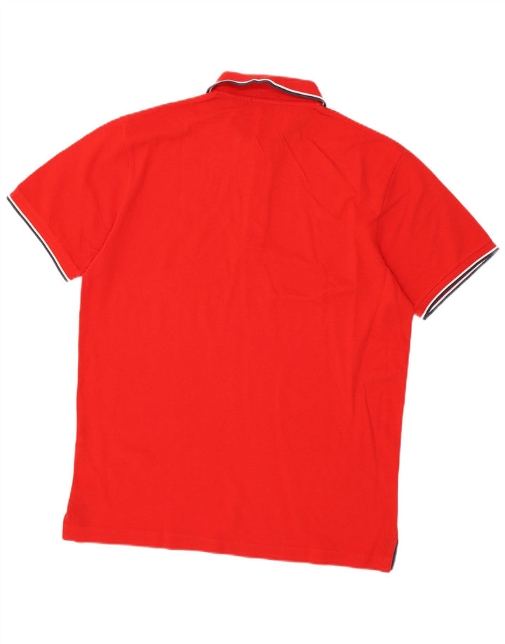 Gant Polo Hombre Grande Rojo Algodón