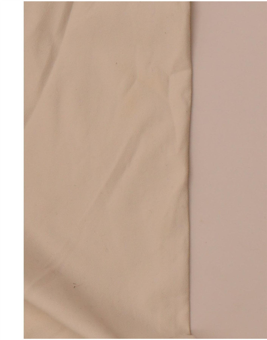 BENETTON Pantalones chinos rectos para mujer UK 10 Small W28 L28 Algodón blanco