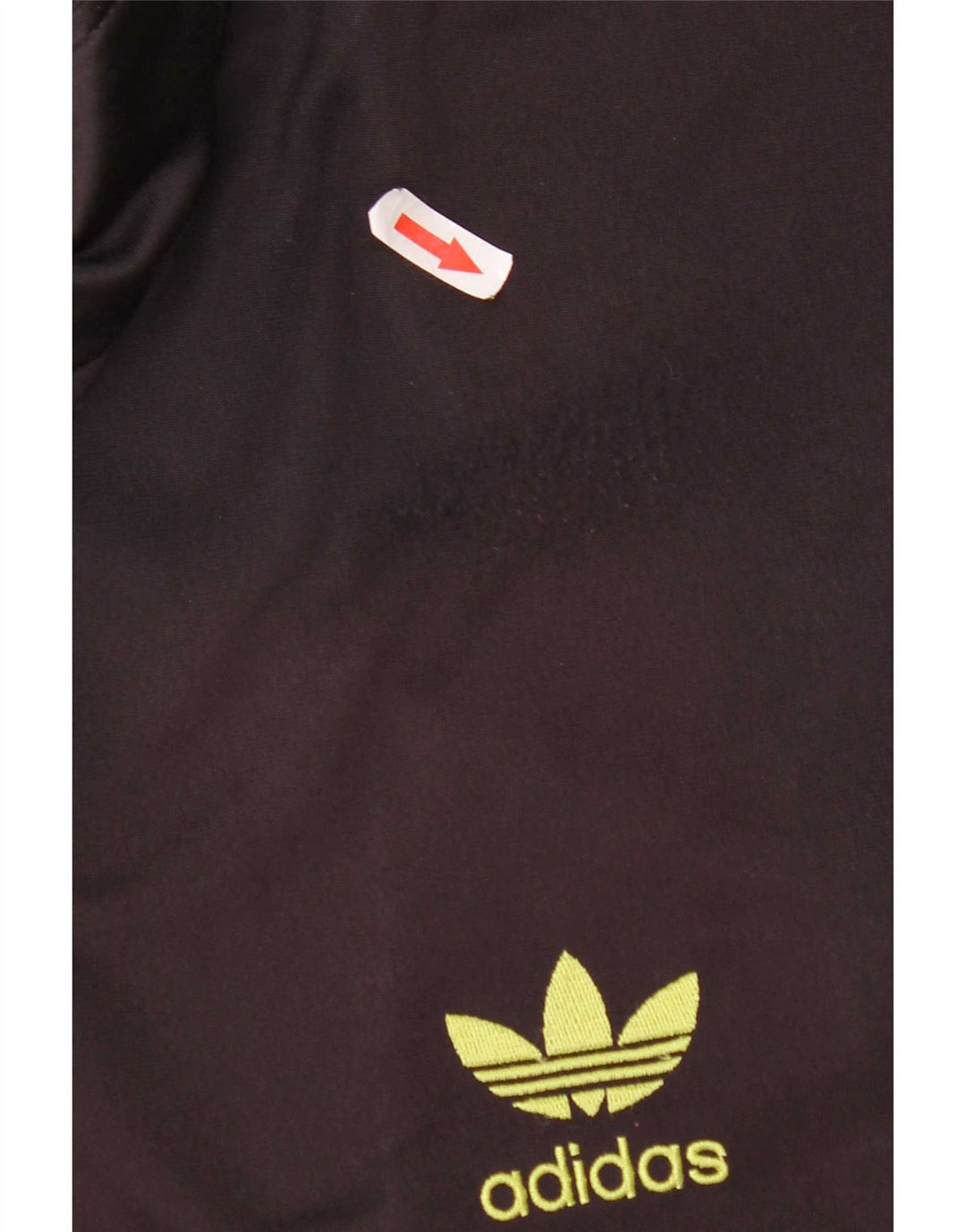Adidas Hombre Chándal Top Chaqueta UK 46/48 XL Negro Poliéster