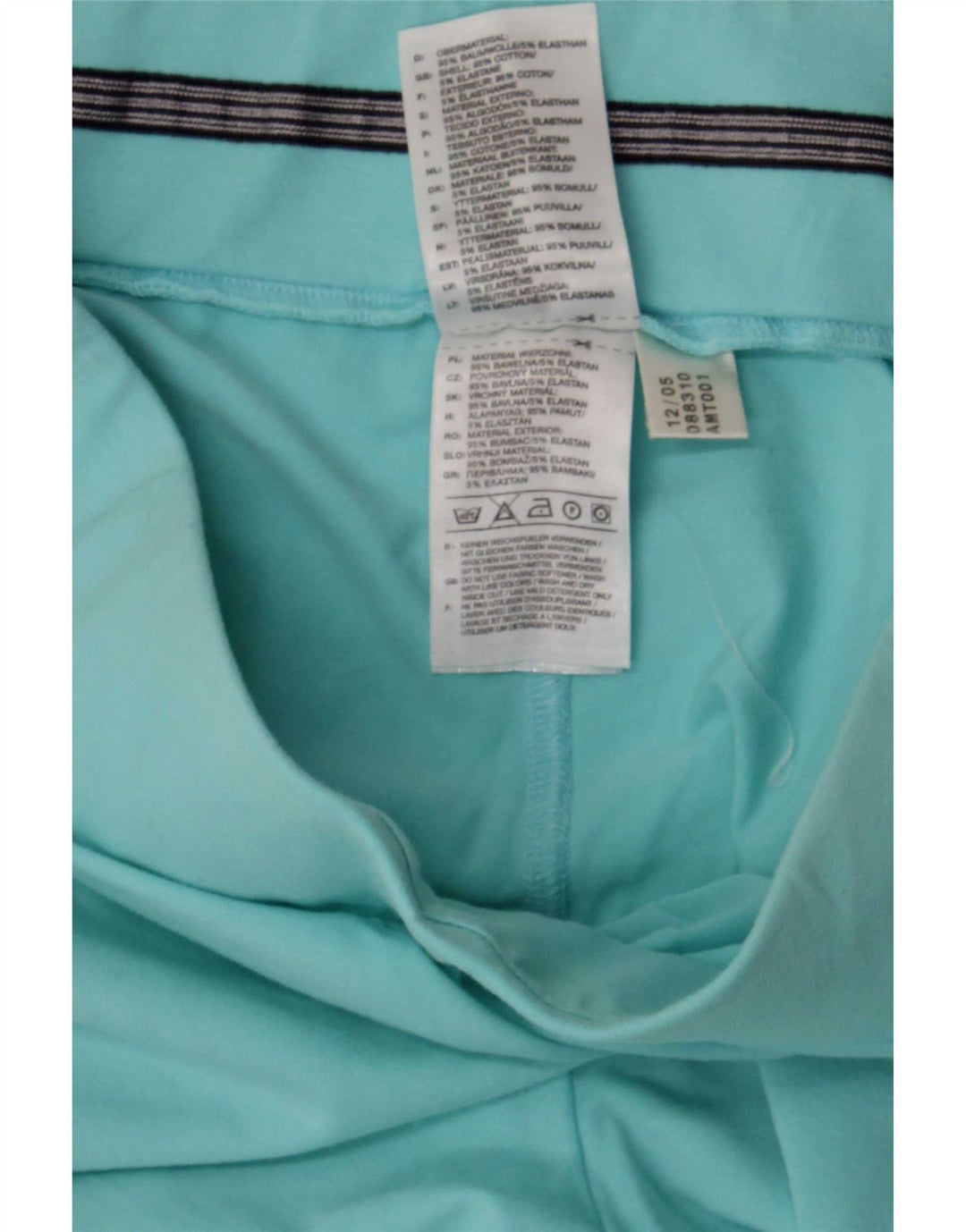 Pantalón De Chándal Adidas Regular Mujer Algodón Turquesa Medio
