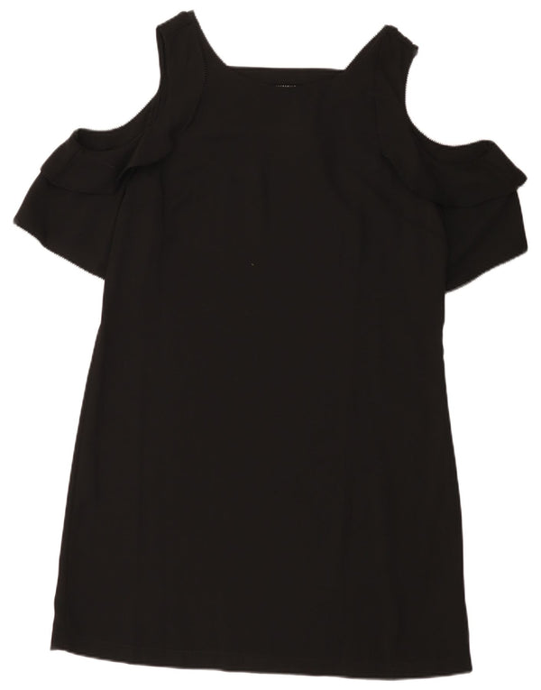 Next Vestido con hombros descubiertos para mujer UK 40 Mediano Poliéster negro