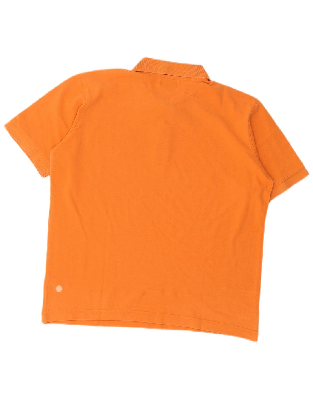 Polo Kappa Hombre Naranja Medio Algodón