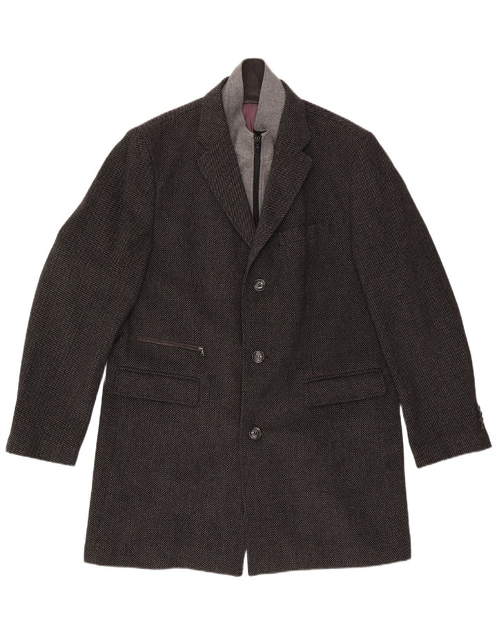 OVS Chaqueta tipo blazer de 3 botones para hombre IT 56 3XL Lana gris