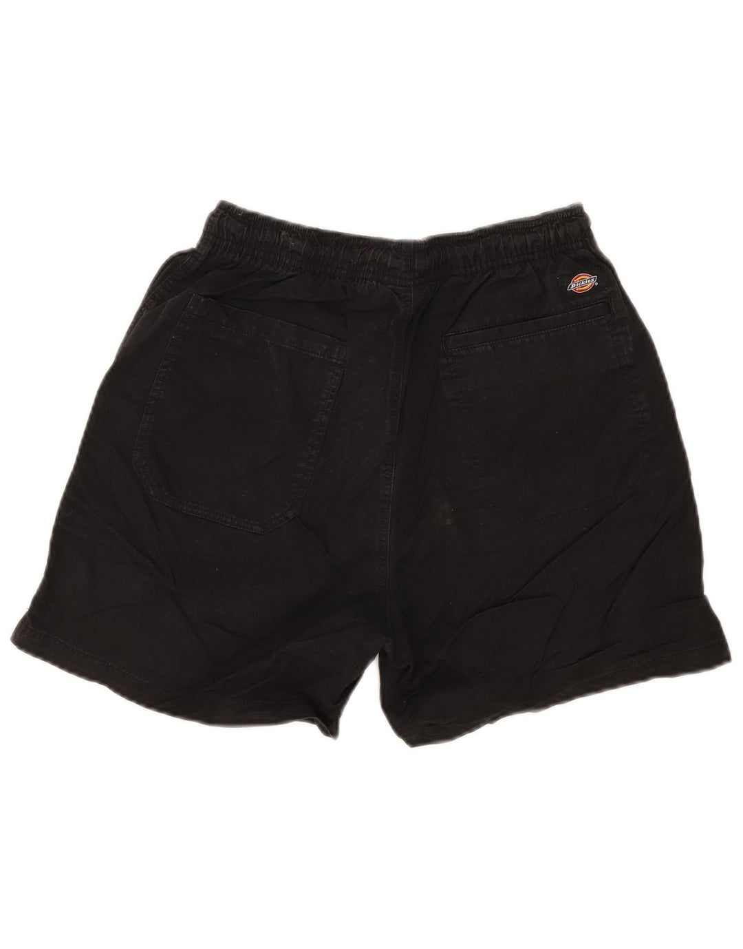 Dickies Pantalones cortos chinos para hombre pequeños W28 Algodón negro