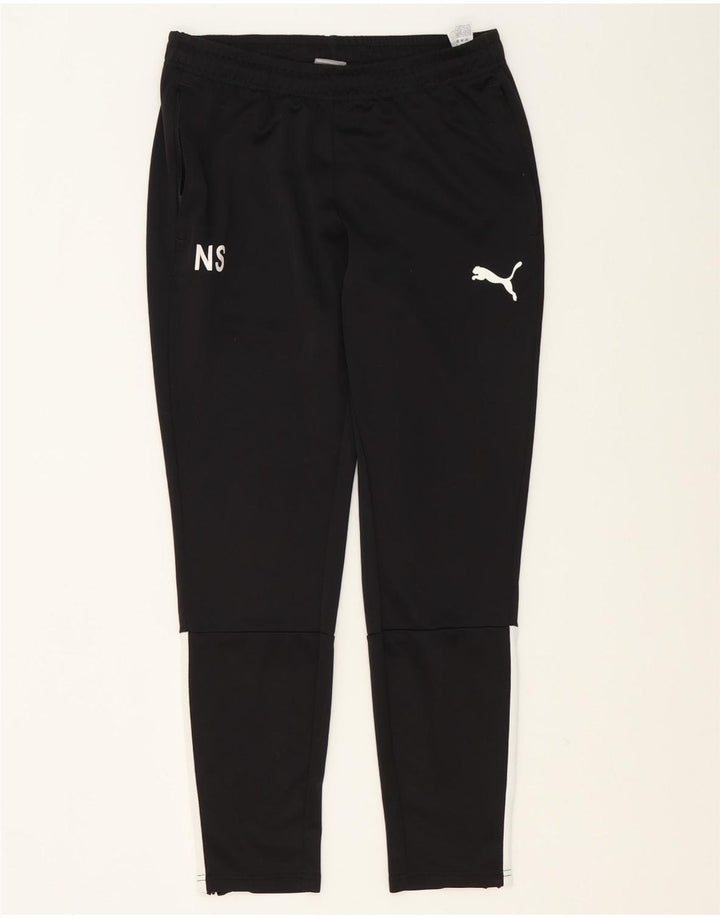 Pantalones De Chándal Puma Hombre Negro Mediano Poliéster Color Block