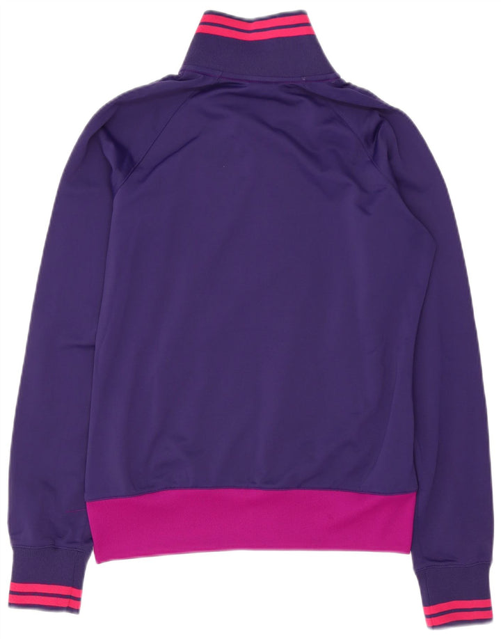 NIKE - Chaqueta de chándal para mujer (talla 40), color morado medio, poliéster