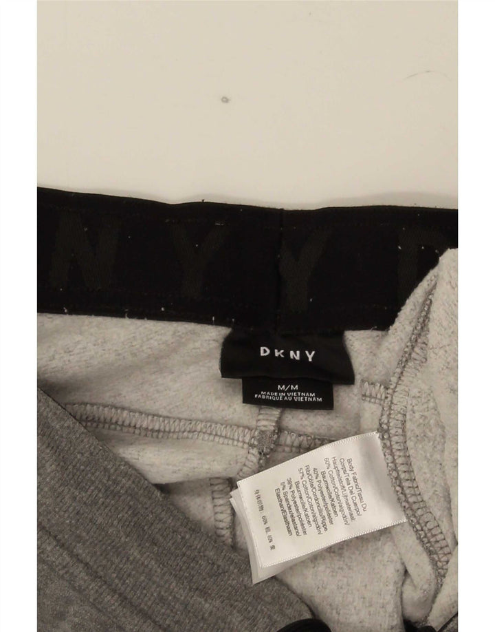 Dkny Hombre Pantalones De Chándal Con Gráfico Joggers De Algodón Moteado Gris Medio