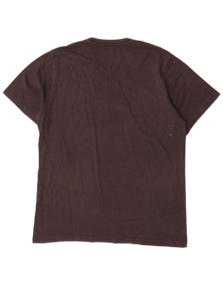 Levi's Camiseta con gráfico relajado para hombre, talla mediana, negra