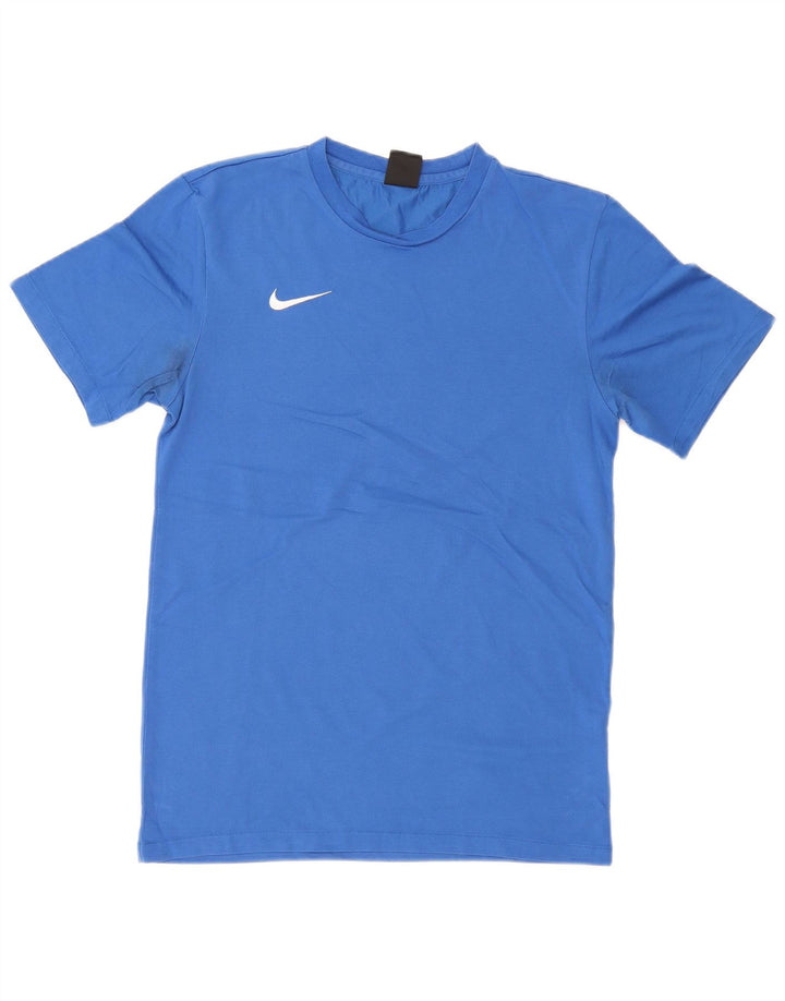 NIKE Camiseta Dri Fit para Hombre Top Azul Pequeño