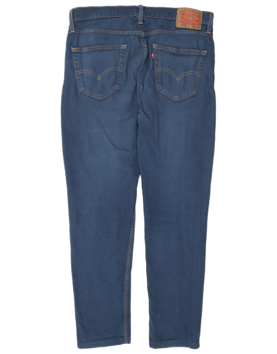 LEVI'S Mens 511 Slim Jeans W34 L32 Algodón Azul