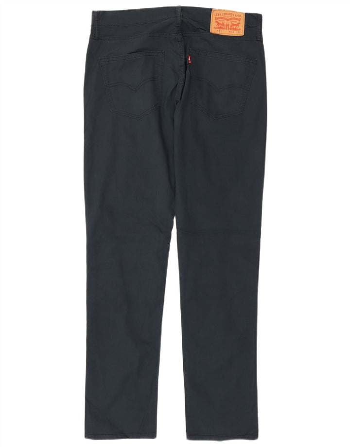 Levi's Hombre 511 Slim Jeans W32 L32 Algodón Azul Marino