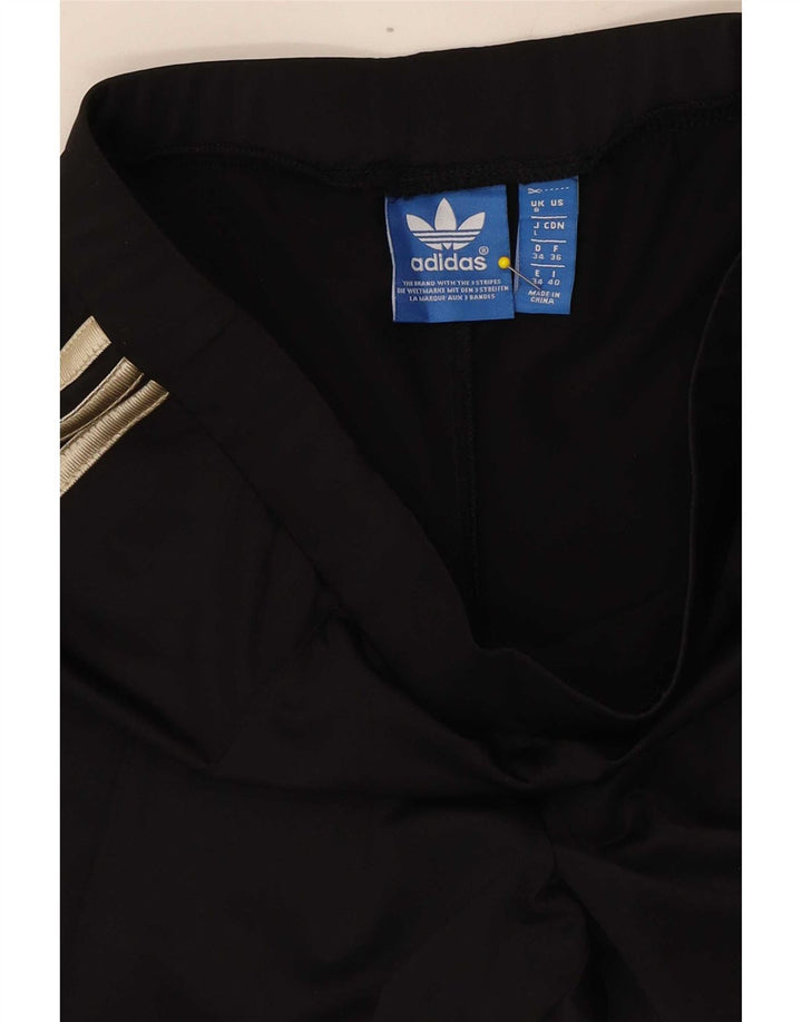 Adidas Leggings para mujer Reino Unido 8 Pequeño Poliéster negro