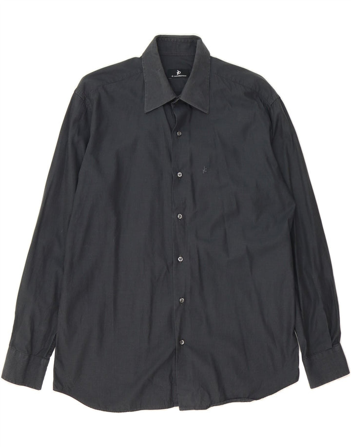 ROCCOBAROCCO Mens Shirt Size 15 1/2 40 Medium Grey Cotton Vintage Roccobarocco and Second-Hand Roccobarocco from Messina Hembry 