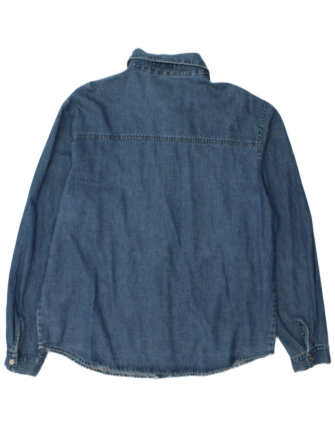 Camisa vaquera Albert para mujer UK 20 2XL Algodón azul