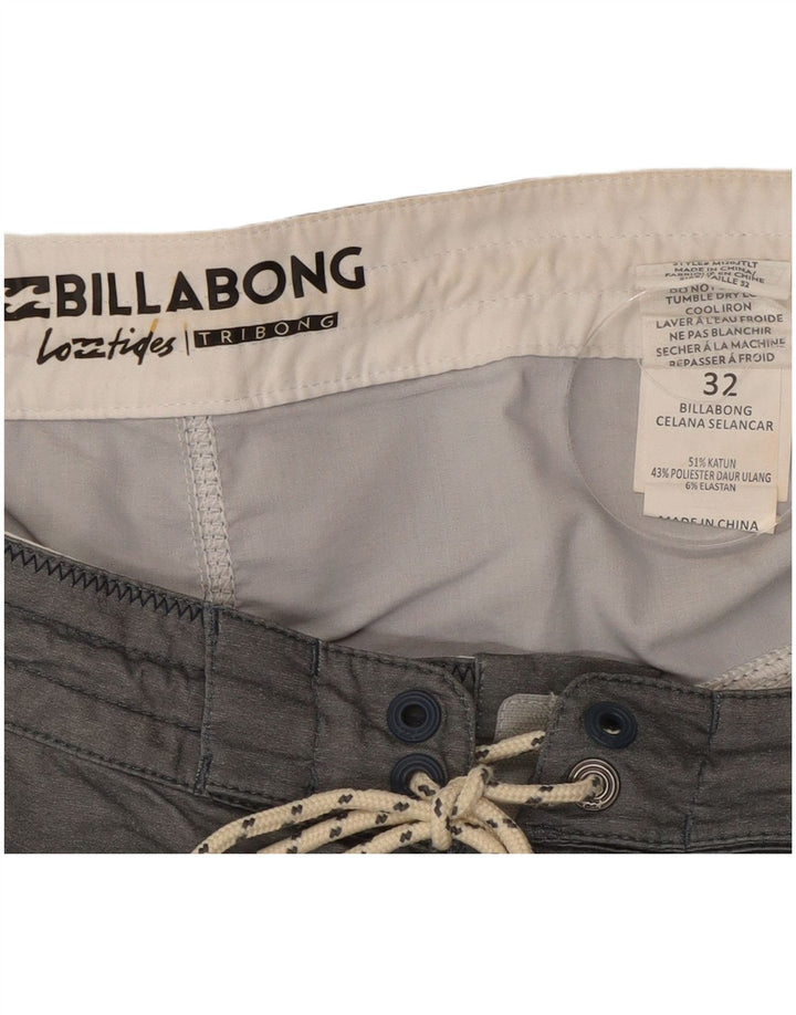 Bañador Billabong Hombre De Algodón Color Block Gris Medio