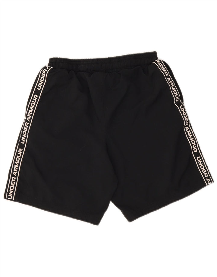 Under Armour Pantalones cortos deportivos con gráficos para niños 7-8 años Negro