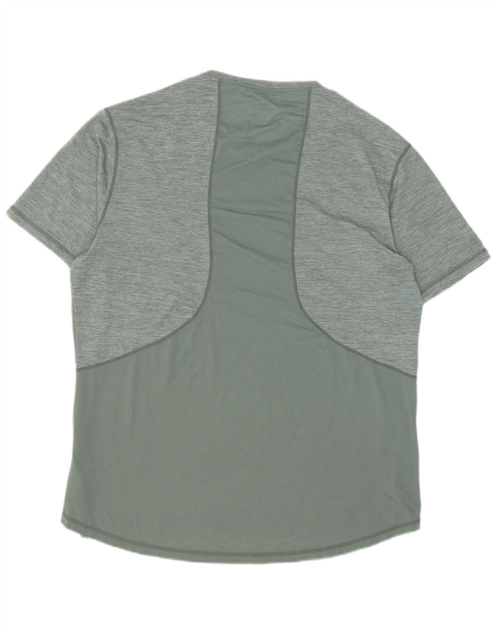 Umbro Camiseta para hombre Top 2XL Poliéster moteado verde