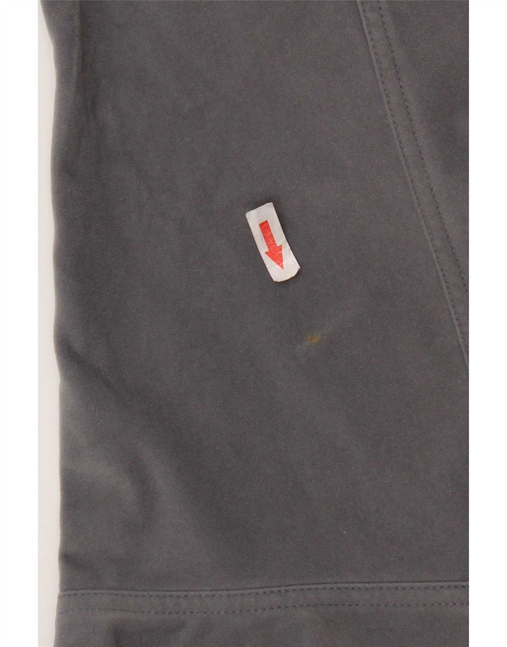 Adidas Hombre Chándal Top Chaqueta UK 48/50 XL Gris Poliéster