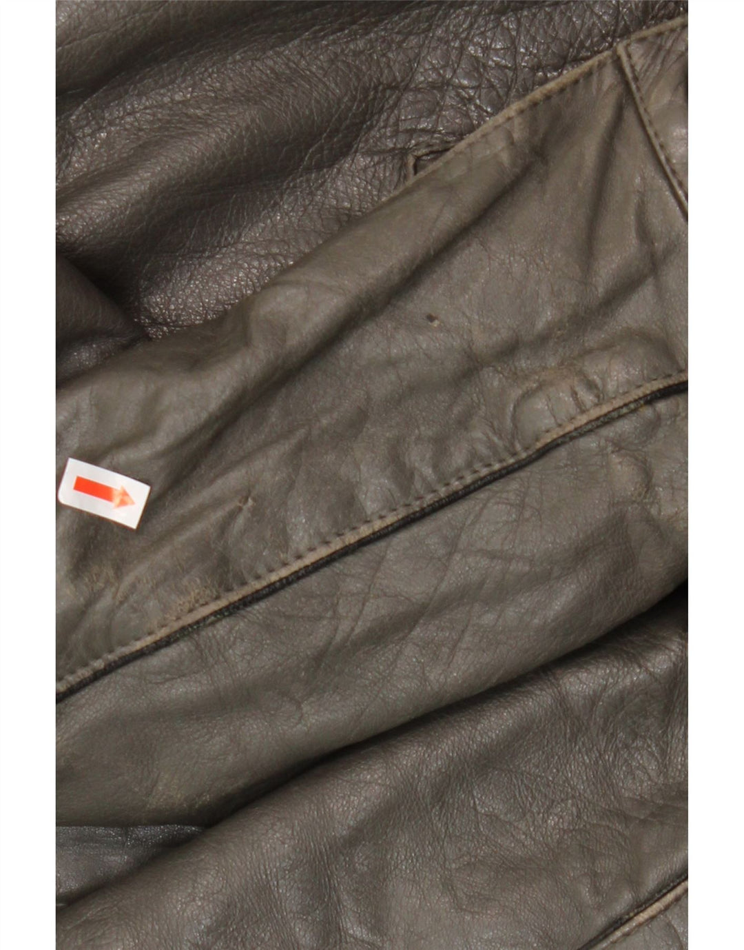 VINTAGE Chaqueta de cuero para hombre IT 50 Cuero marrón grande