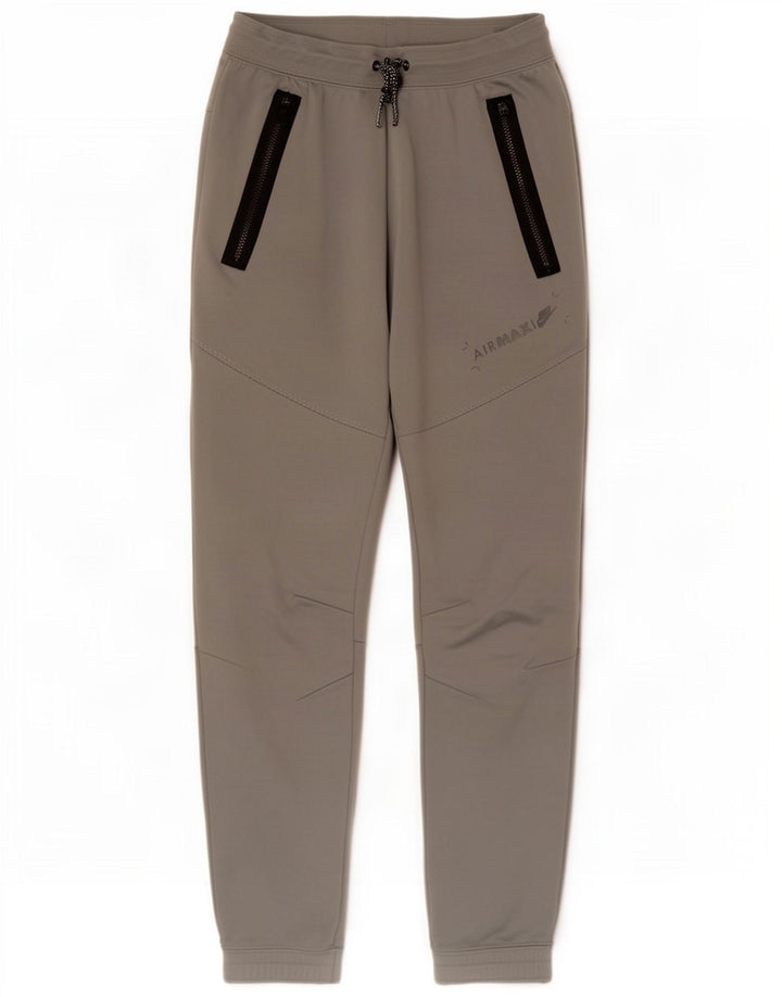 Pantalón De Chándal Nike Hombre Joggers Gris Medio Poliéster Color Block