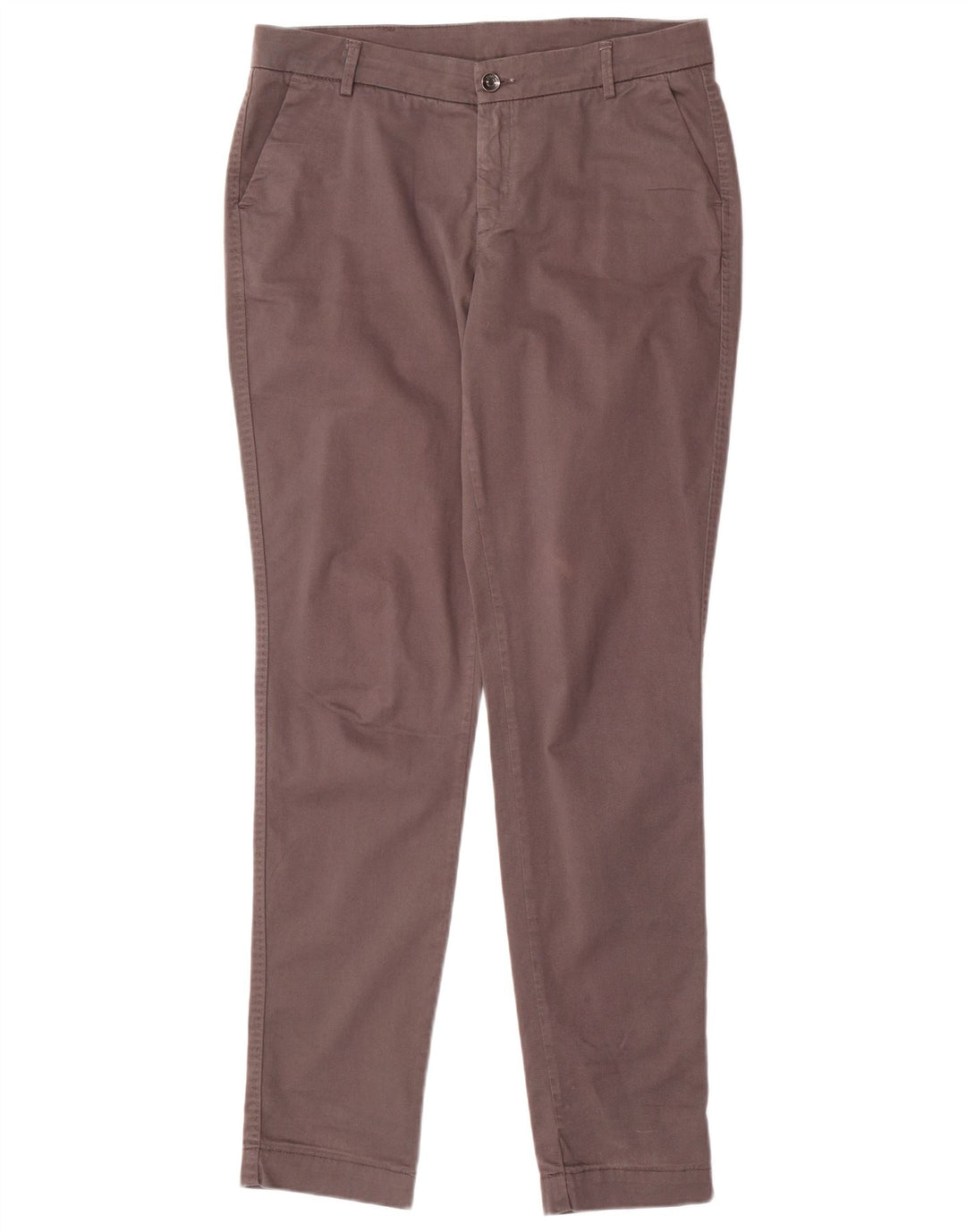 LIU JO Pantalones chinos ajustados para mujer W29 L31 Gris
