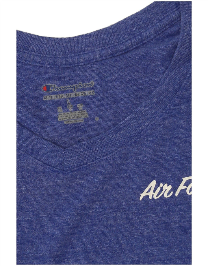 CHAMPION Camiseta gráfica para mujer Top UK 46 Large Blue