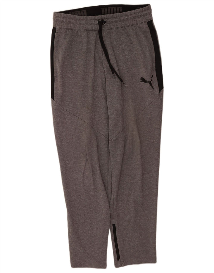 Pantalones De Chándal Puma Gris Medio Colorblock Poliéster