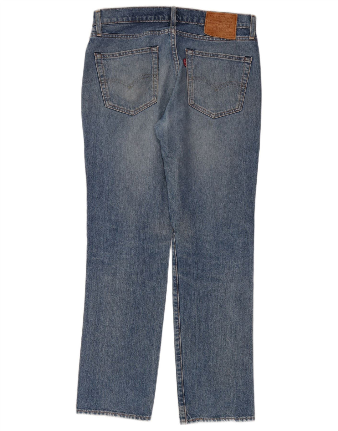 Levi's Hombre 511 Slim Jeans W32 L30 Algodón Azul