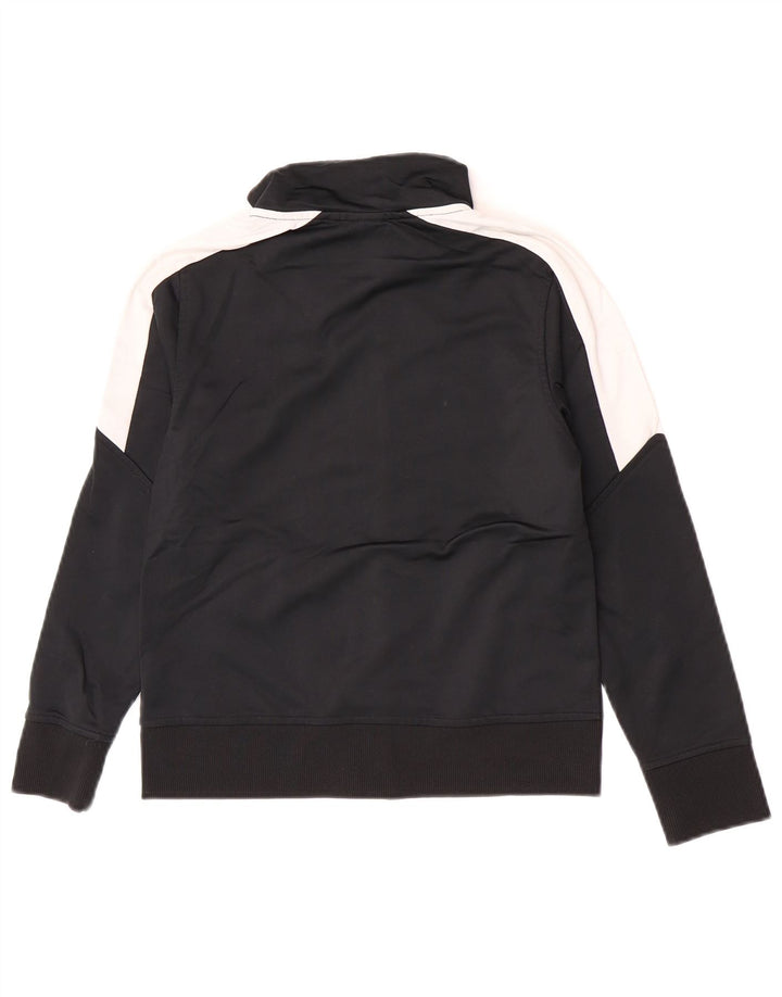 Puma Chaqueta de chándal para niño, 7-8 años, pequeña, color negro, poliéster