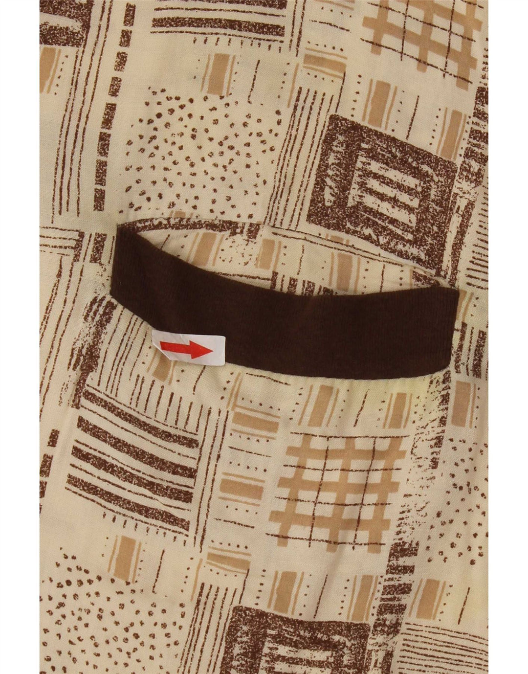 Polo Vintage Hombre XL Viscosa Beige
