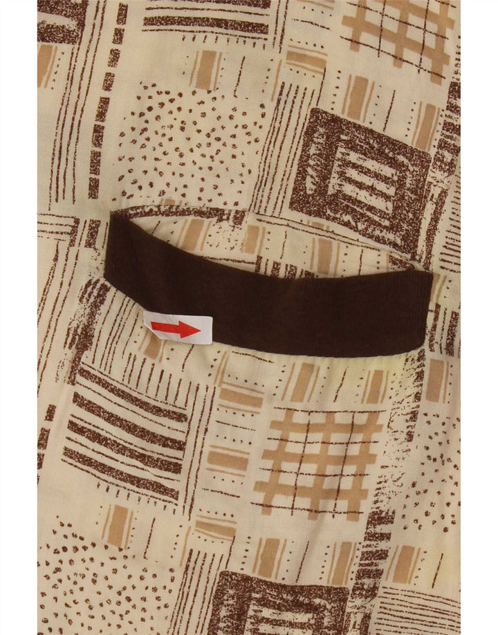 Polo Vintage Hombre XL Viscosa Beige