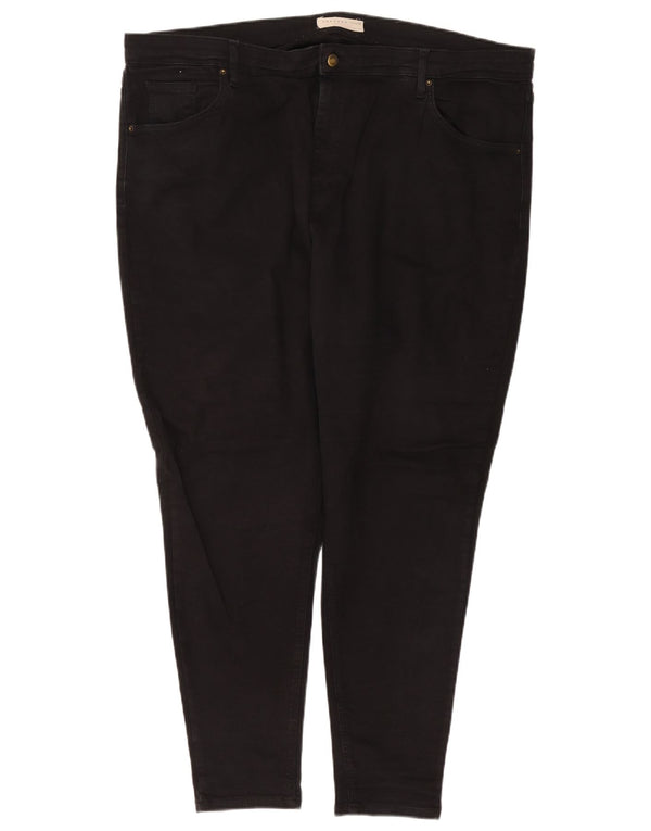 Topshop Jamie Slim Jeans para Mujer UK 26 3XL W44 L28 Algodón Negro