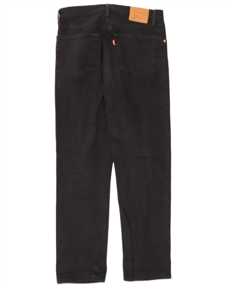 Levi's Hombre 501 Vaqueros Rectos W28 L27 Negro