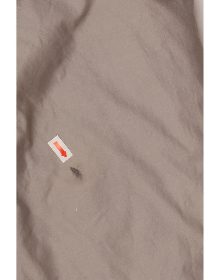 Skila Chaqueta acolchada con capucha para hombre EU 50 Large Gris Algodón