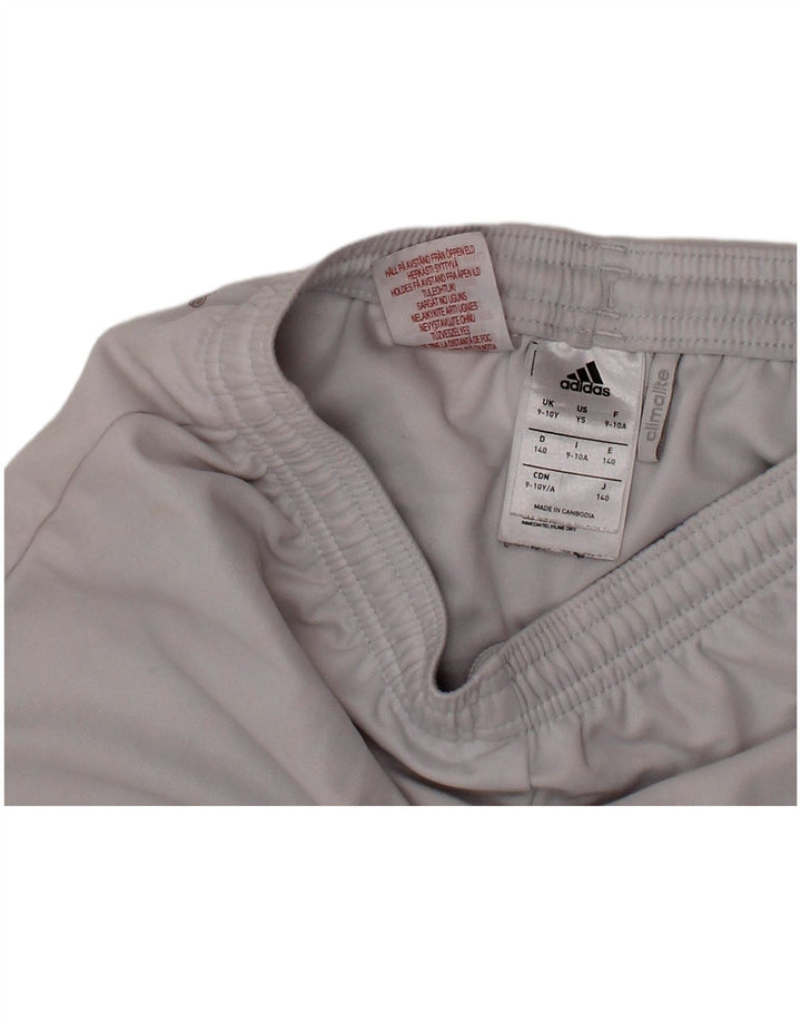 ADIDAS Chicos Climalite Sport Shorts 9-10 Años Blanco Poliéster