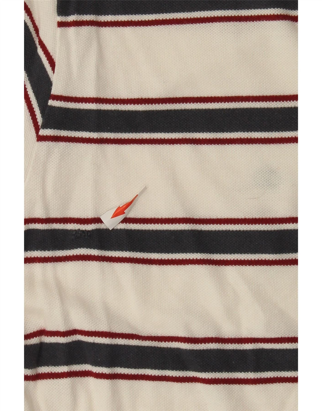 Champion Polo De Ajuste Fácil Para Hombre Grande Blanco A Rayas
