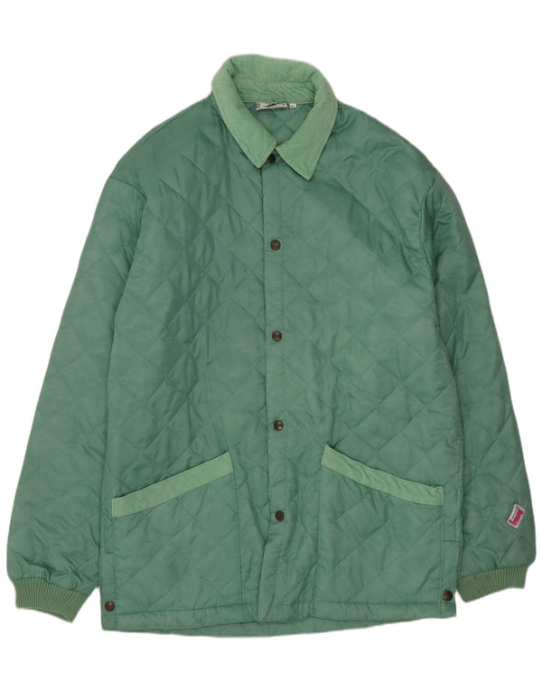 Rob Roy Chaqueta acolchada para hombre UK 42 XL Nylon verde