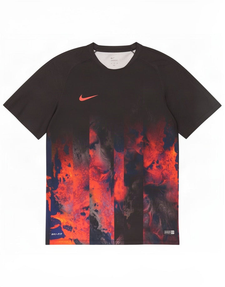 Nike Camiseta Dri Fit Graphic para hombre Top XL Poliéster negro