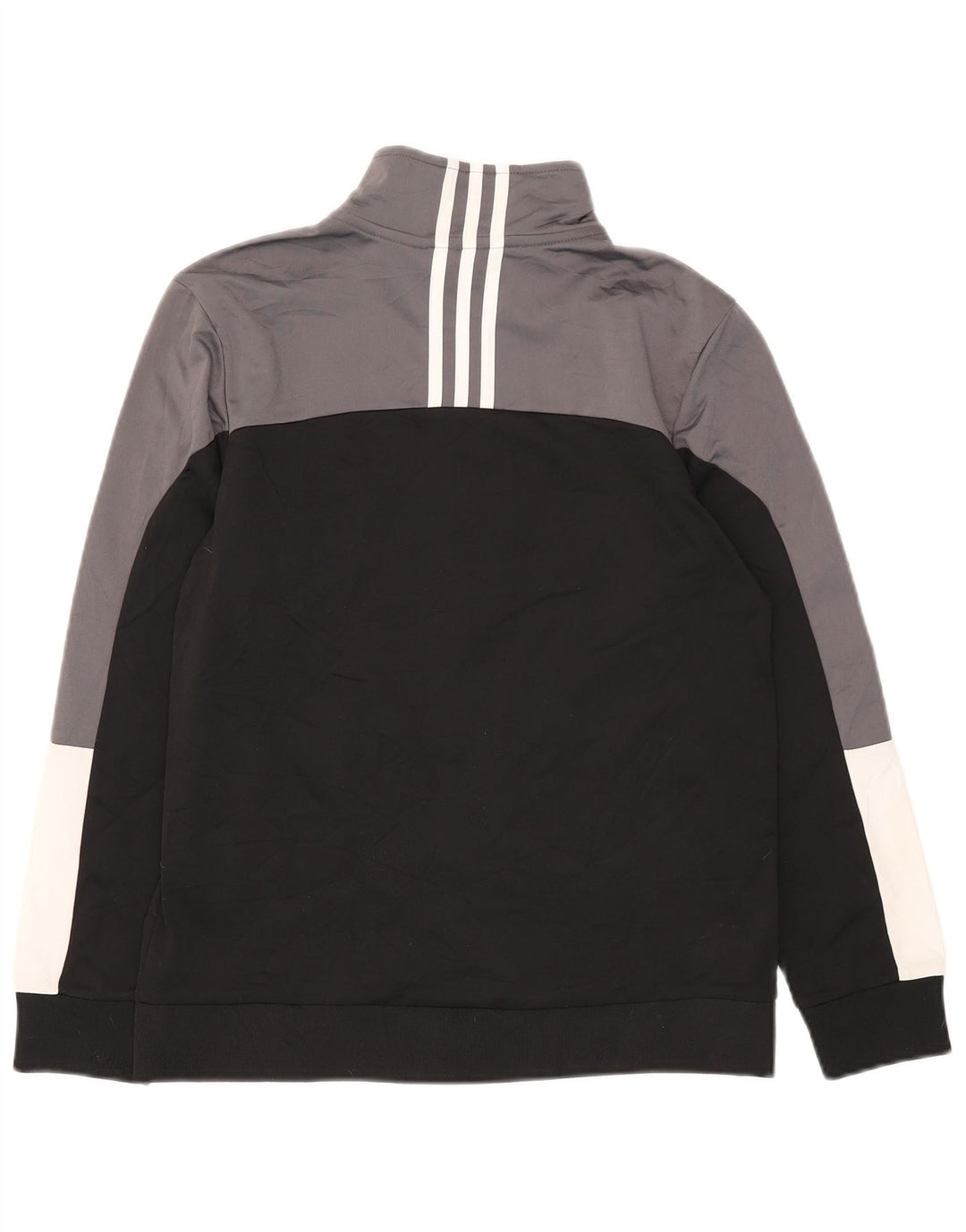 Adidas - Chaqueta de chándal para niño (12-13 años), color negro