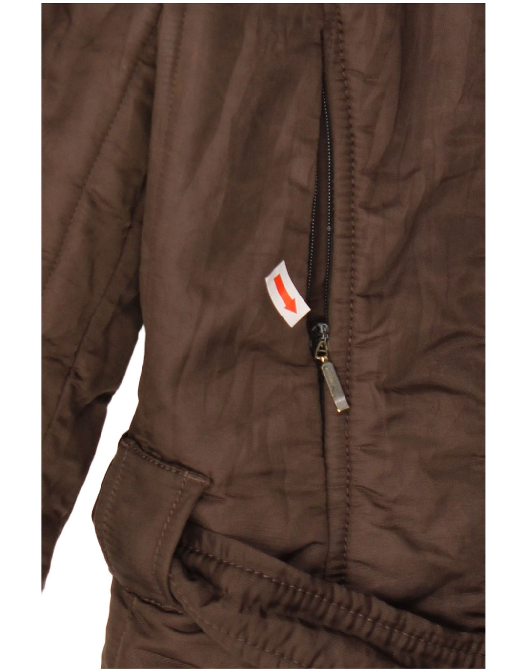 REFRIGIWEAR Chaqueta acolchada con capucha para mujer UK 40 XL Marrón