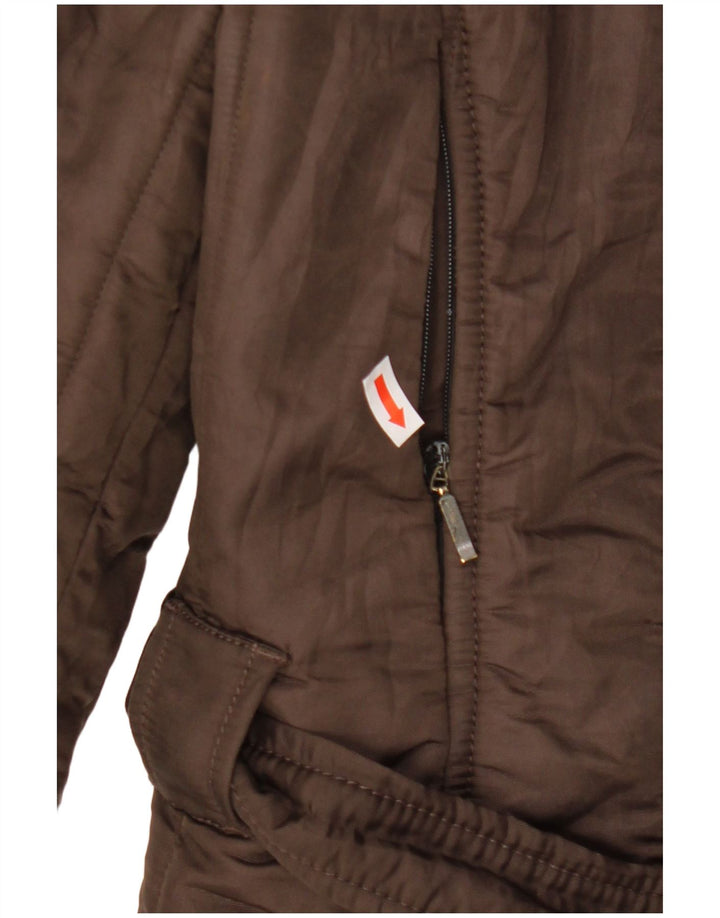 REFRIGIWEAR Chaqueta acolchada con capucha para mujer UK 40 XL Marrón